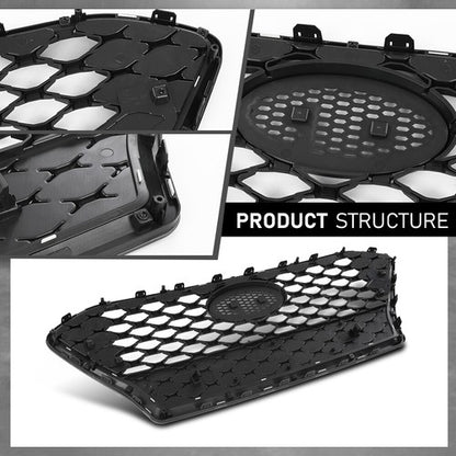 Solid Spare Front Bumper Upper Grille Grill Black 86350J9000 Fit For 2018-2021 Hyundai Kona