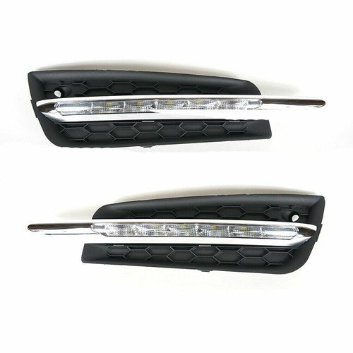 For 2009-2014 Chevy Cruze LED DRL Fog Light Lamp Daytime Running Light w/Harness
