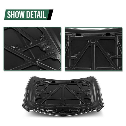 Solid Spare NEW Hood Panel Aluminum Fit For 2013-2019 Cadillac ATS GM1230459