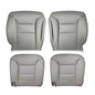 For 1995 1996 1997 1998 1999 Chevy Tahoe Suburban Leather Seat Covers Gray