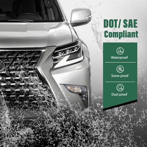Solid Spare LED Fog Light Driving Lamp Left Driver Side Fit For 2014-2023 Lexus GX460 GX400