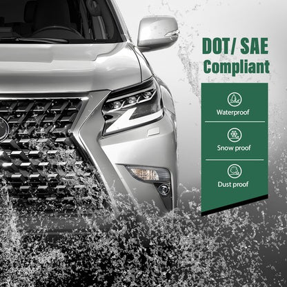 Solid Spare LED Fog Light Driving Lamp Left Driver Side Fit For 2014-2023 Lexus GX460 GX400