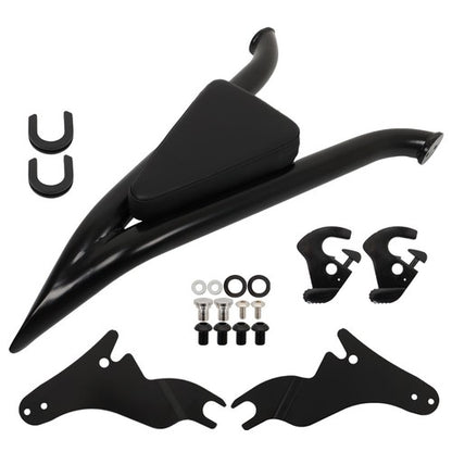 Solid Spare For CVO Road Glide Road King Street Glide Black 22 Inch Backrest Sissy Bar NEW