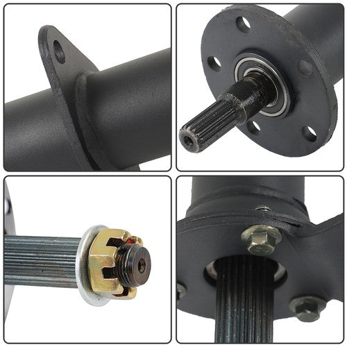 Solid Spare US 40"Rear Axle Kit Electric Brushless Differential 1000W Motor With 4 Stud Hub