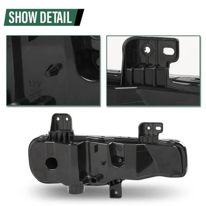 Solid Spare Fit For 20-24 Ford Explorer Front Bumper LED Fog Light Driving Lamp Left Side