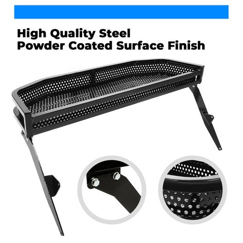 Solid Spare For Yamaha G14 G16 G19 G20 G21 G22 Golf Cart Front Basket Clay w/ Brackets