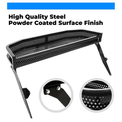 Solid Spare For Yamaha G14 G16 G19 G20 G21 G22 Golf Cart Front Basket Clay w/ Brackets