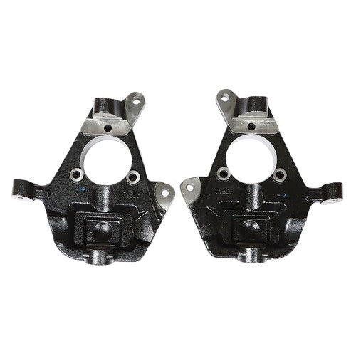 Solid Spare Black 2" Drop Lowering Spindles For Chevy GMC Silverado Sierra 1500 1999-2006