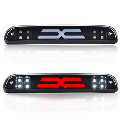 Solid Spare Fit For 1999-2016 Ford F250 F350 Super Duty LED 3rd Brake Light Cargo Lamp Black