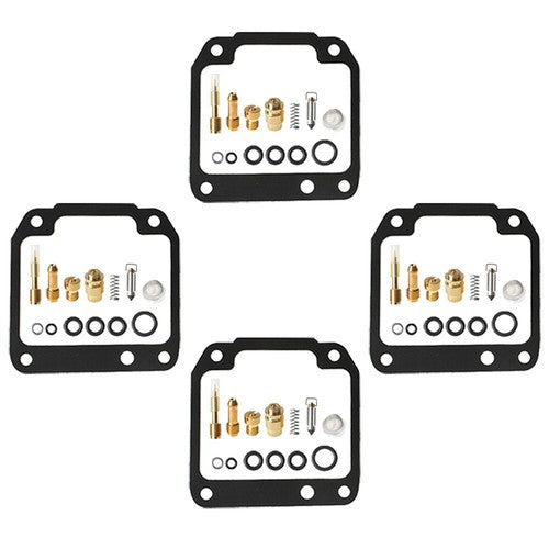 Solid Spare 4 SET NEW Carburetor Repair Kit Rebuild For Yamaha FZ600 YX600 Radian FZ YX 600