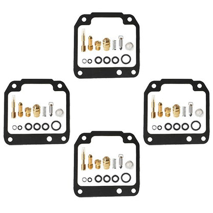 Solid Spare 4 SET NEW Carburetor Repair Kit Rebuild For Yamaha FZ600 YX600 Radian FZ YX 600