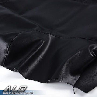 Solid Spare Fit For 2002-up Yamaha Grizzly 660 Seat Cover Synthetic Leather Black Cover