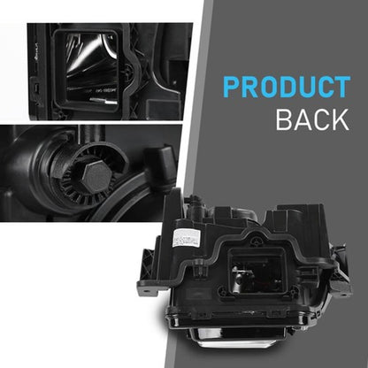 Solid Spare Fit For 2019-2021 Chevy Blazer HID/Xenon Model Projector Headlights Left+Right