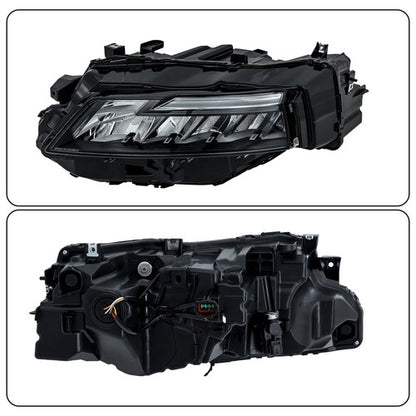 Solid Spare Headlamp Headlight Assembly For Nissan Rogue S 2021-23 Left/Driver Side Full LED