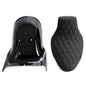 Solid Spare Short Rear Fender Black Seat For Harley-Davidson Softail 06-17 200mm Tire models
