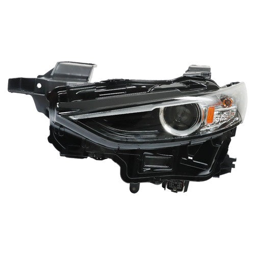 Solid Spare w/o AFS Headlight Assembly For Mazda 3 2019-2021 Headlamps Left/Driver Side LED