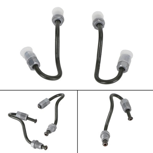 2x Rear Brake Line Pipe Brake Caliper 1K0611763E/K0611763F For Audi Seat Skoda