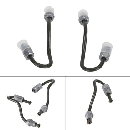 2x Rear Brake Line Pipe Brake Caliper 1K0611763E/K0611763F For Audi Seat Skoda