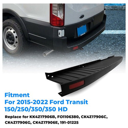 Solid Spare For 2015-2022 Ford Transit Rear Bumper w/ Reinforcement Cross Member Bracket Bar