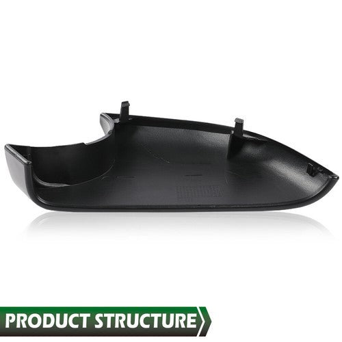 Solid Spare Fit For 2017-2022 Tesla Model 3 Right Side Door Mirror Cover Lower Holder Black
