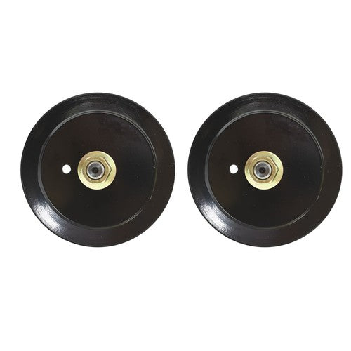 Solid Spare 2 Spindle Assembly W/Pulley Bolt For Troy Bilt Tb42 Pony Bronco Tb42 7-Speed New