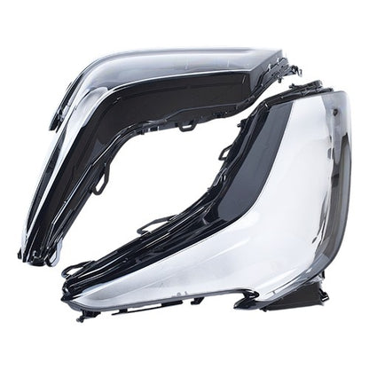Clear Left & Right Replacement Headlight Lens Covers For Lexus LX570 2016-2019