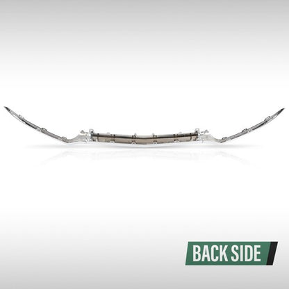 Solid Spare 3PCS For Mercedes Benz W205 2015-2018 Chrome Front Bumper Lower Lip Molding Trim