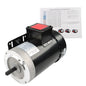 Solid Spare 2 HP Electric Motor 3 Phase 56C Frame 1800 RPM TEFC 230 / 460 Volt New