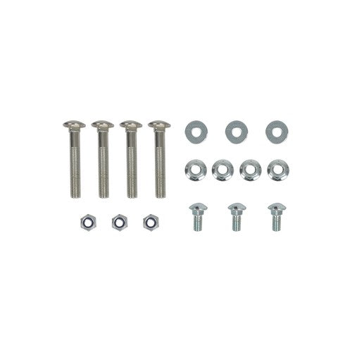 Solid Spare Trailer Tongue Jack Bolt-On Relocation for 3-Bolt/ A-Frame Tongue Jack Tailgate