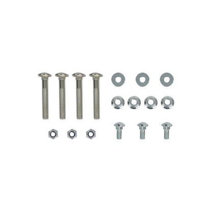 Solid Spare Trailer Tongue Jack Bolt-On Relocation for 3-Bolt/ A-Frame Tongue Jack Tailgate