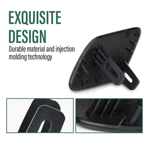Solid Spare Fit For 2014-2019 Jaguar F-Type Headlight Washer Cover Right Side C2P22197LML