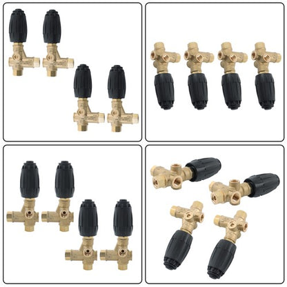 Solid Spare 4 Pack Unloader Valve VRT3-310 8GPM 3/8" FNPT 4350PSI Pressure Washer Pump
