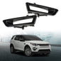 Solid Spare Bumper Fog Light Bezel Lamp Trim Fit For 15-18 Land Rover Discovery Sport