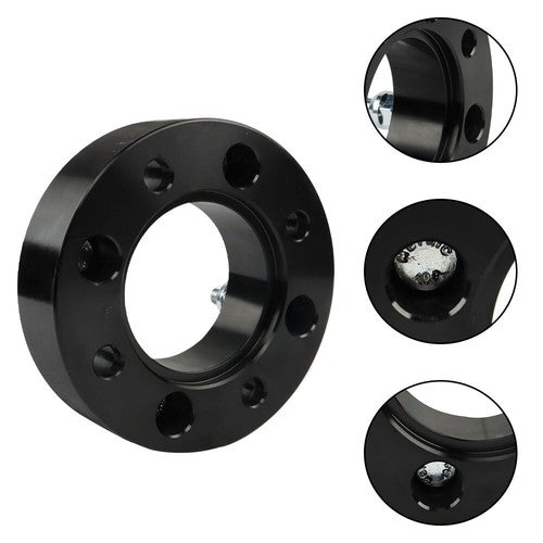 Solid Spare 2002 2003 for Suzuki 500 250 Black 4Pcs Wheel Spacer 4x110 1.5" 74mm M10x1.25