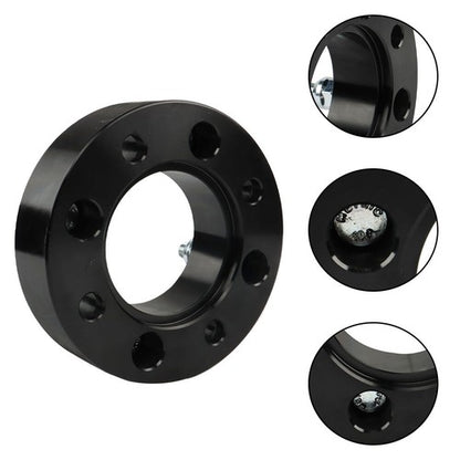 Solid Spare 2002 2003 for Suzuki 500 250 Black 4Pcs Wheel Spacer 4x110 1.5" 74mm M10x1.25