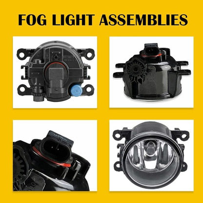 For Nissan Pathfinder 2017-2020 Bumper Clear Fog Light Lamp Replaces Lens Pair