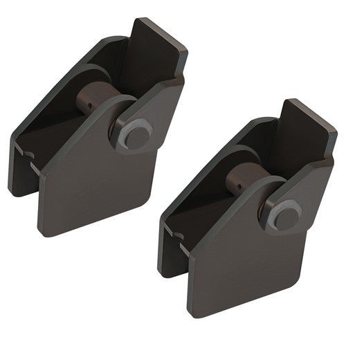 Solid Spare 2PCS Weld On Steel Dump For Truck Trailer Hinges Work On Any 2" Rectangular Tube