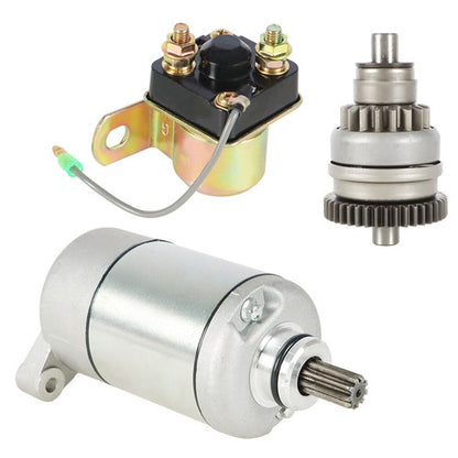 Solid Spare Starter Drive & Relay Solenoid for Polaris Sportsman 500 1996-2002 ATV NEW