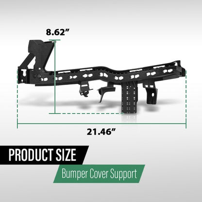 Solid Spare Fit For 19-21 Subaru Forester Front Bumper Cover Support Driver & Passenger Side