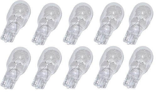 Solid Spare (10pk) 4 WATT 12v LOW VOLTAGE T5 WEDGE BULBS for ** MALIBU - INTERMATIC **