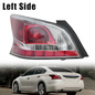 For 2013-2015 Nissan Altima Sedan Halogen Tail Light Driver Left Side with Bulb