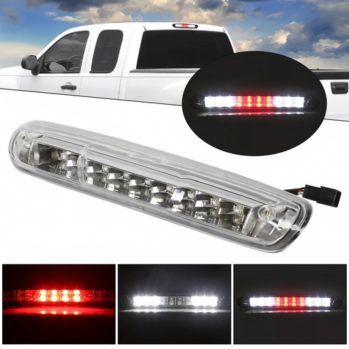 Solid Spare 3RD Third Brake Light For Chevy Silverado Sierra 1500 2500 3500 2007- 13 14 LED