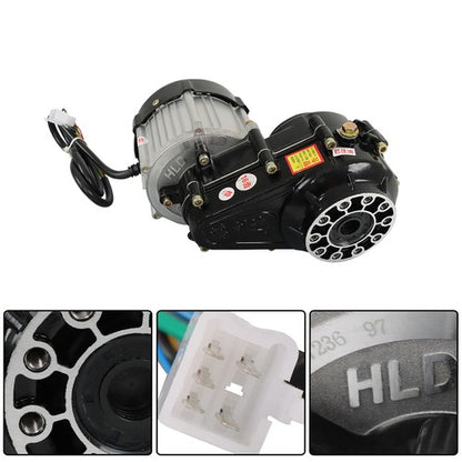 Solid Spare US 40"Rear Axle Kit Electric Brushless Differential 1000W Motor With 4 Stud Hub