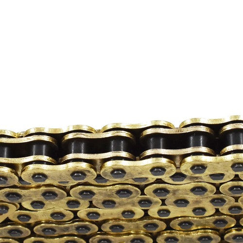 Solid Spare New Motorcycle 520 O-Ring Gold Drive Chain 120 Links 520 X 120 With Masterlink