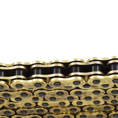 Solid Spare New Motorcycle 520 O-Ring Gold Drive Chain 120 Links 520 X 120 With Masterlink