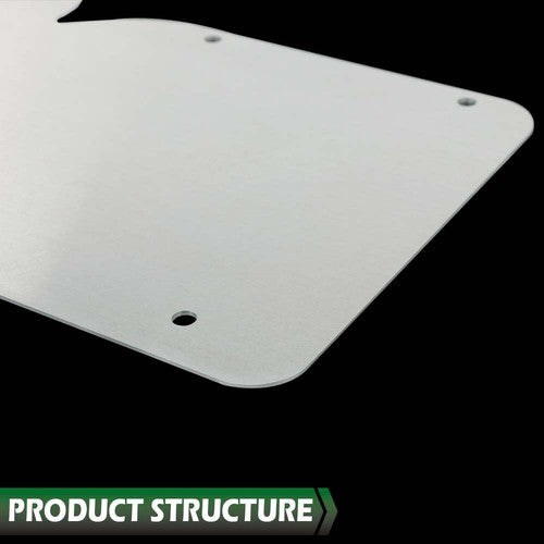 Solid Spare Fit For 68-82 Chevy Corvette A/C and Heater Delete Panel Plate New