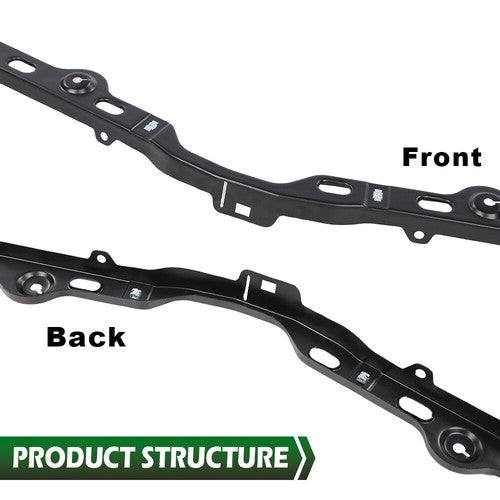 Solid Spare Fit For 2018-2021 Chevrolet Equinox Front Upper Bumper Face Bar Retainer Bracket