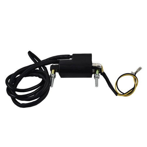 Solid Spare Fit For Honda Kawasaki Yamaha Suzuki CB KZ XS GS 12V Dual Wire Ignition Coil