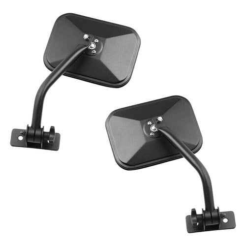 For 1997-2018 Jeep Wrangler TJ JK Door Off Quick Release Side Hinge View Mirrors