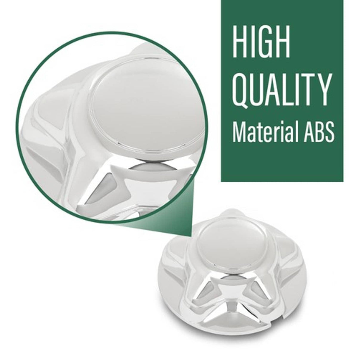 Solid Spare Fit For 97-03 Ford F150 Expedition Silver 7'' Wheel Center Cover Hub Cap